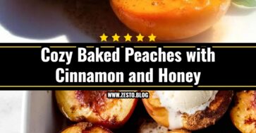 Easy Baked Peaches You Will Make All Summer