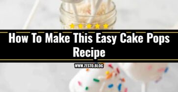 Easy Cake Pops Recipe And Flavor Ideas