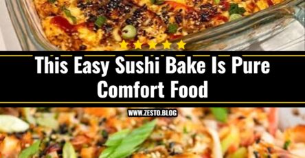 Easy Creamy Sushi Bake Recipe