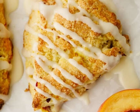 Easy Peach Scones For Your Next Brunch suggested serving