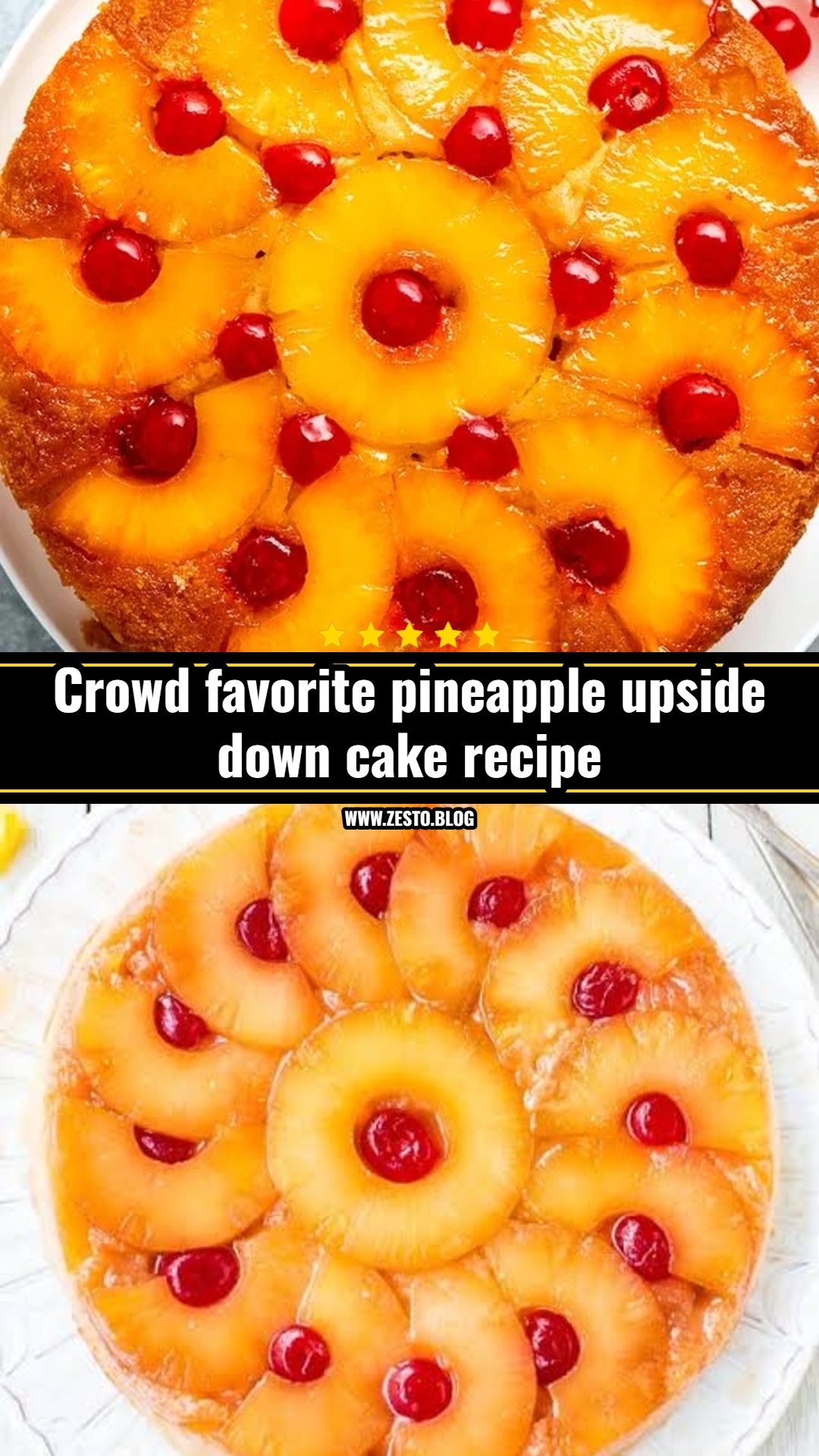 Easy pineapple upside down cake recipe anyone can make