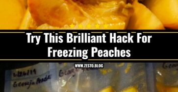 My Easy Method For Freezing Peaches
