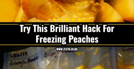My Easy Method For Freezing Peaches