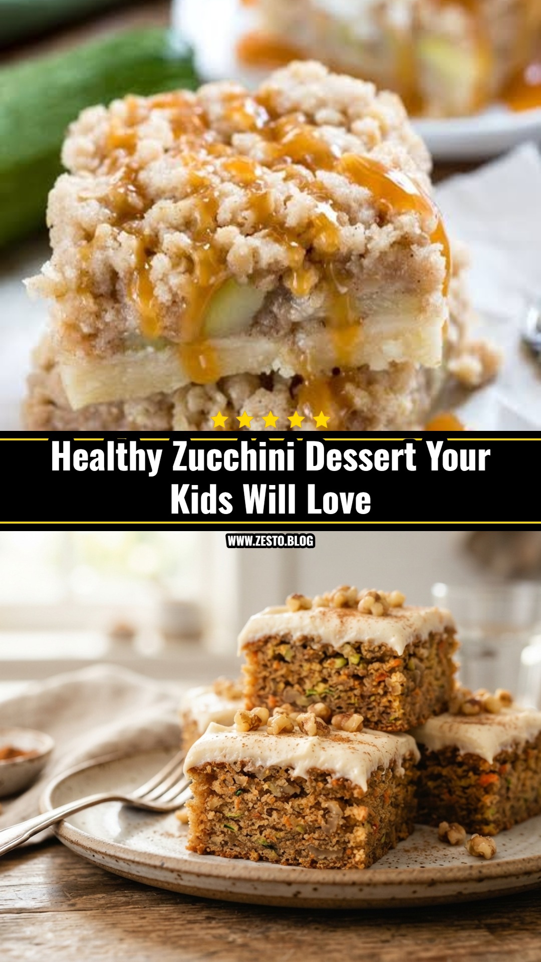 The Best Zucchini Bars You Will Ever Make