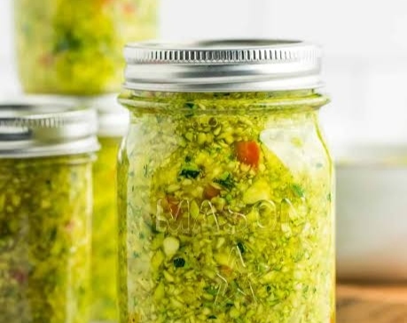 The Best Zucchini Relish Recipe You Have To Try top view