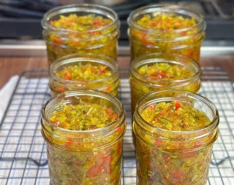 The Best Zucchini Relish Recipe You Have To Try suggested serving
