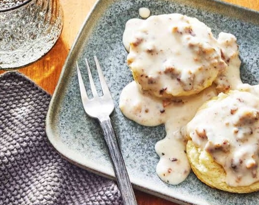 The Only Biscuits and Sausage Gravy Recipe You Need top view
