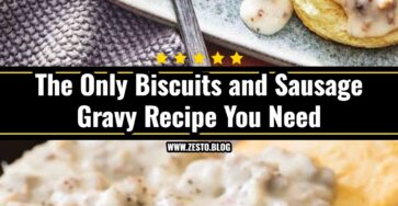 The Only Biscuits and Sausage Gravy Recipe You Need