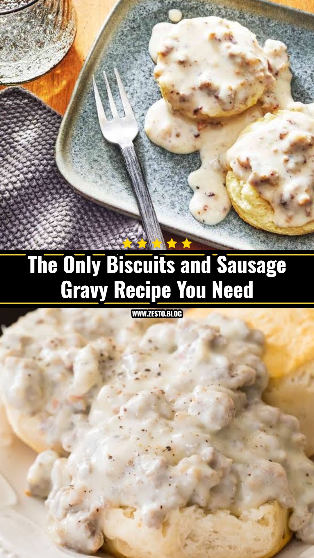 The Only Biscuits and Sausage Gravy Recipe You Need