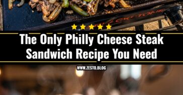 The Ultimate Philly Cheese Steak Sandwich Recipe