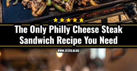 The Ultimate Philly Cheese Steak Sandwich Recipe