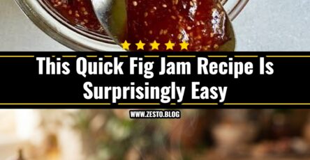 This Easy Fig Jam Recipe Is Perfect For Fall