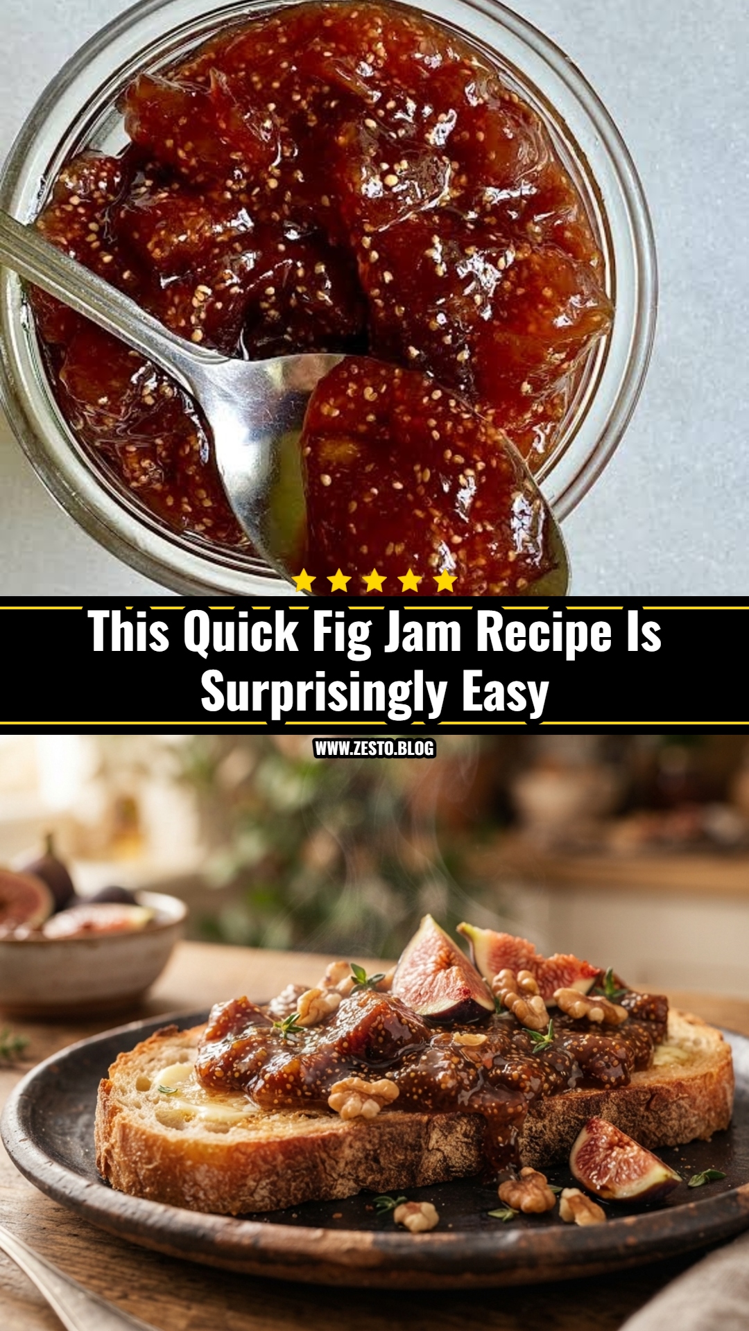 This Easy Fig Jam Recipe Is Perfect For Fall