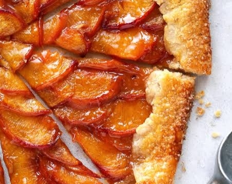 This Easy Peach Galette Is Better Than Pie top view