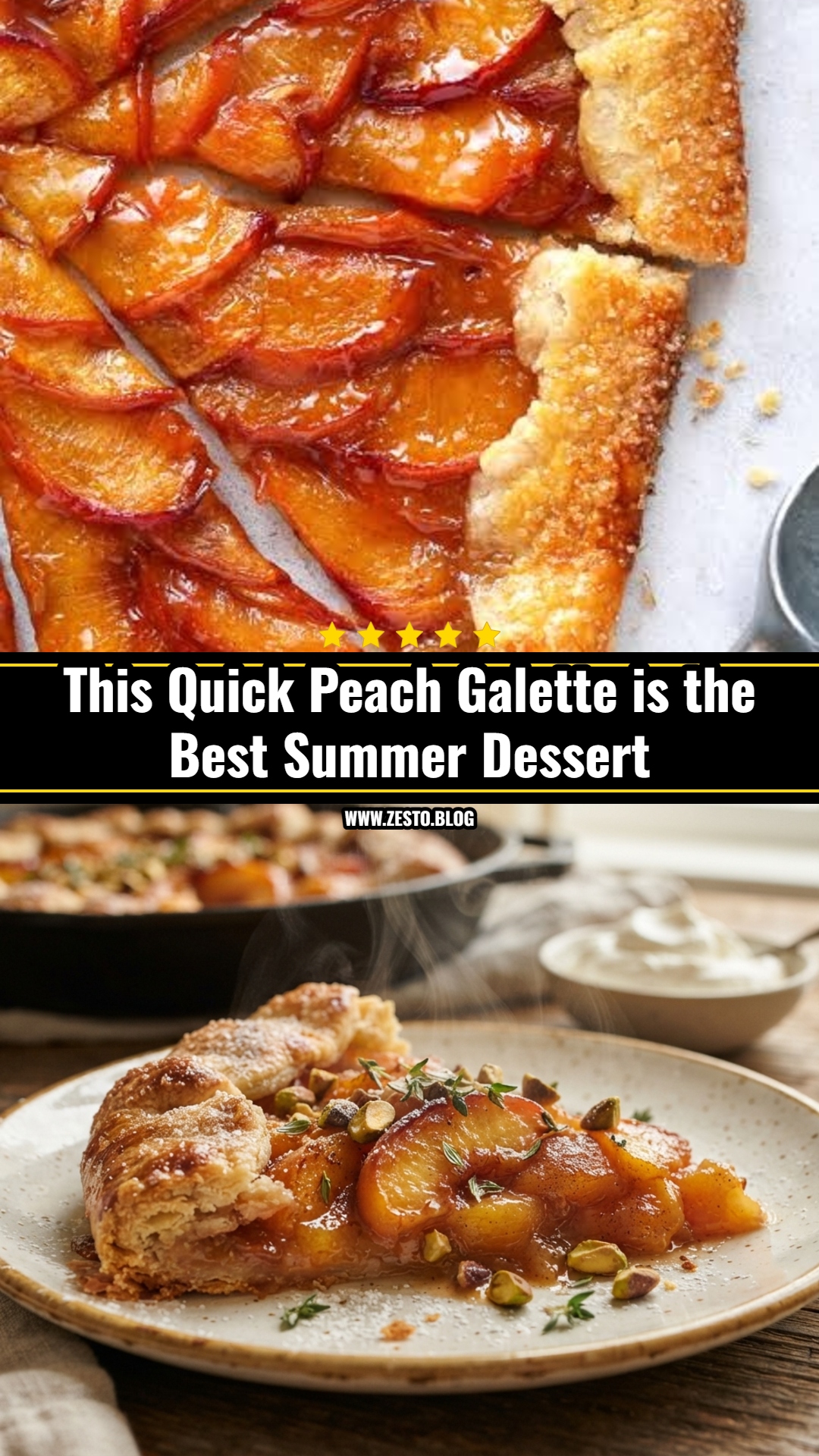 This Easy Peach Galette Is Better Than Pie