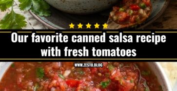 Best canned salsa recipe with fresh tomatoes