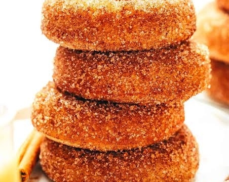 Easy Apple Cider Donuts Recipe For Fall suggested serving