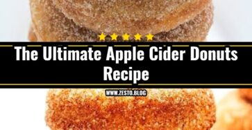 Easy Apple Cider Donuts Recipe For Fall