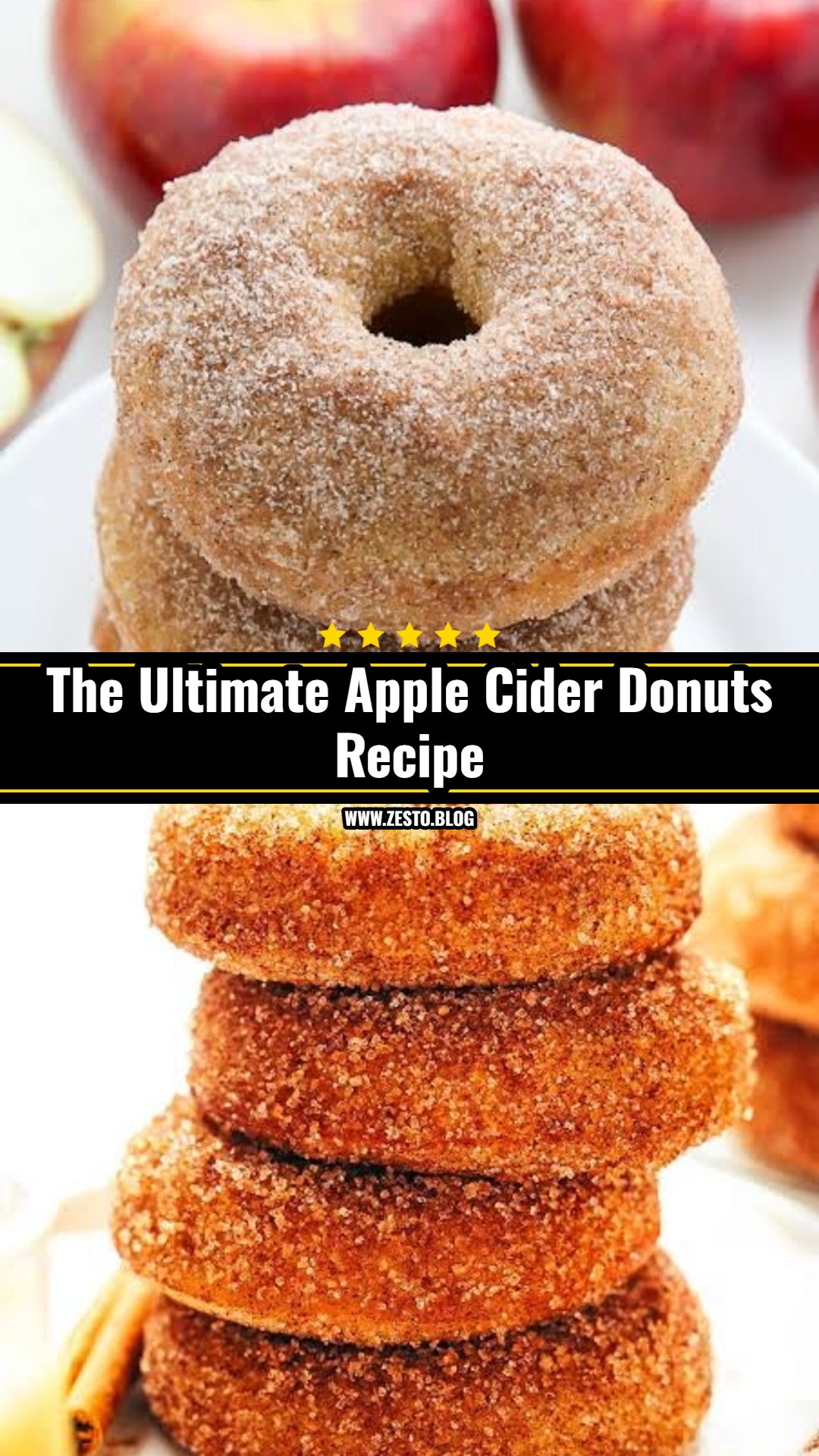 Easy Apple Cider Donuts Recipe For Fall
