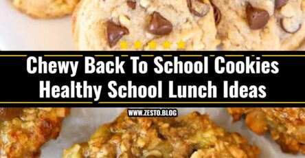 Easy Back To School Cookies Healthy School Lunch Ideas