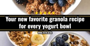Easy homemade granola recipe for your next yogurt bowl