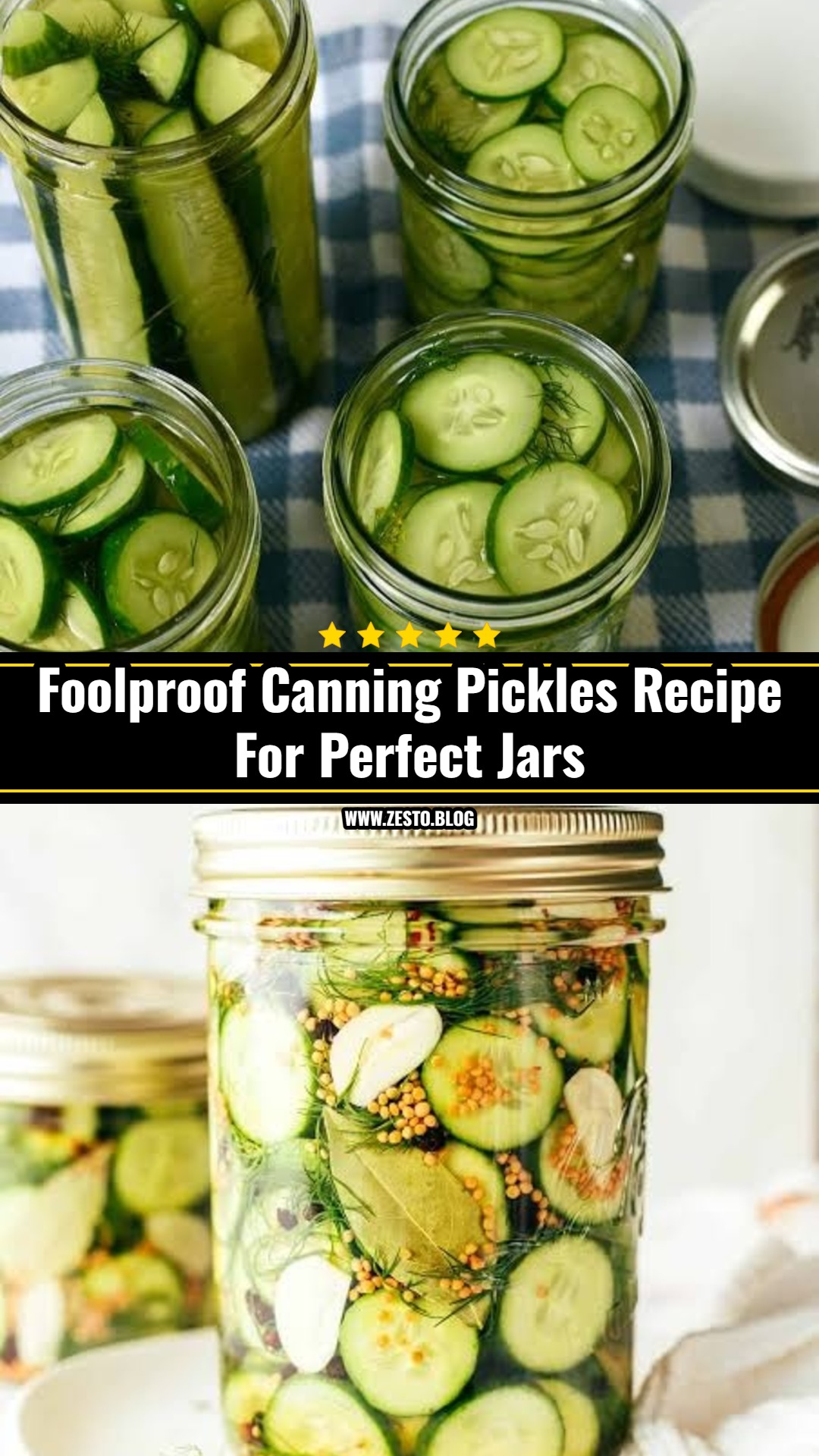Easy Homemade Pickles You Will Make Every Year