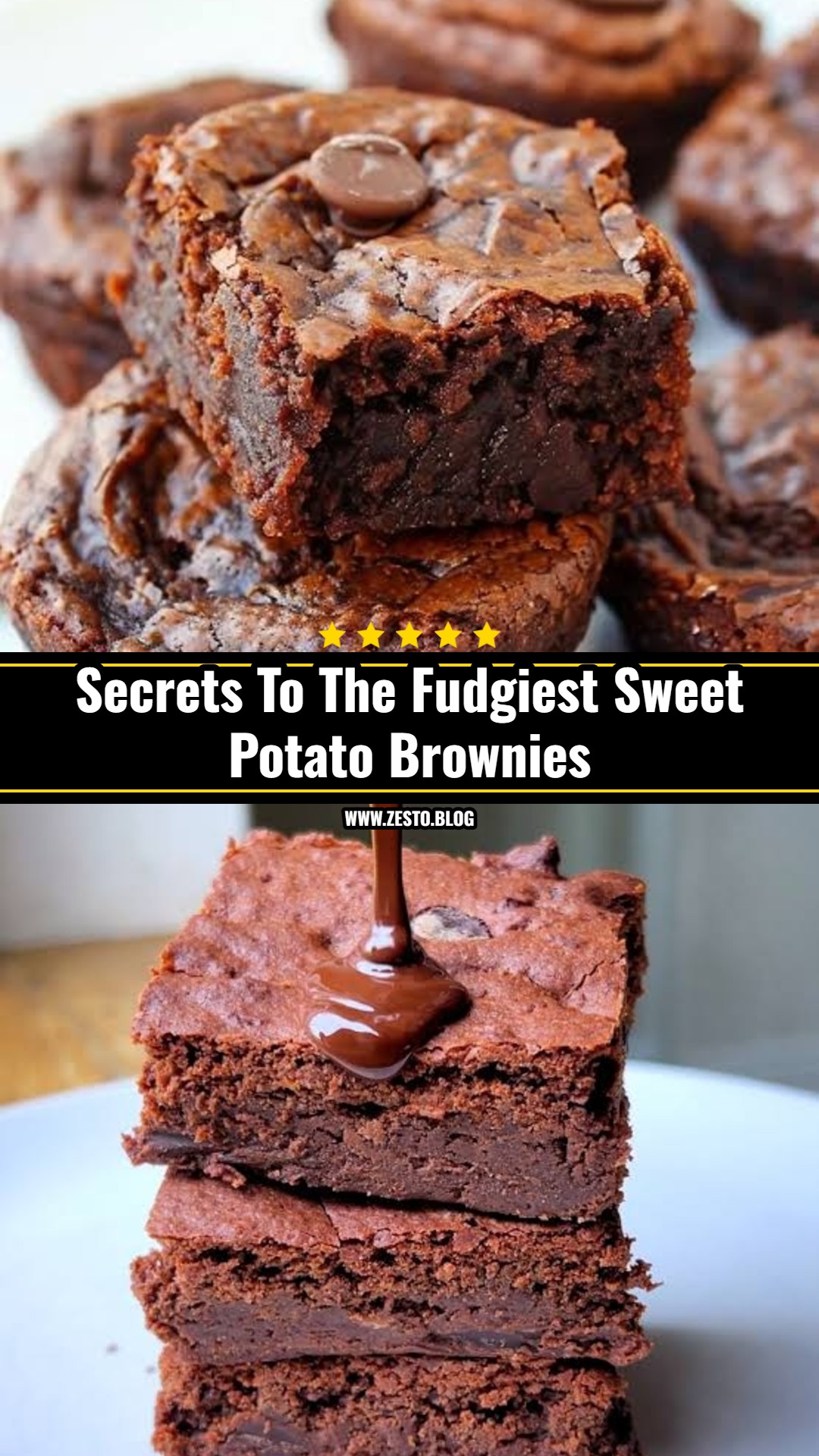Fudgy Sweet Potato Brownies You Will Love
