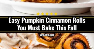 The Best Pumpkin Cinnamon Rolls For Fall Baking