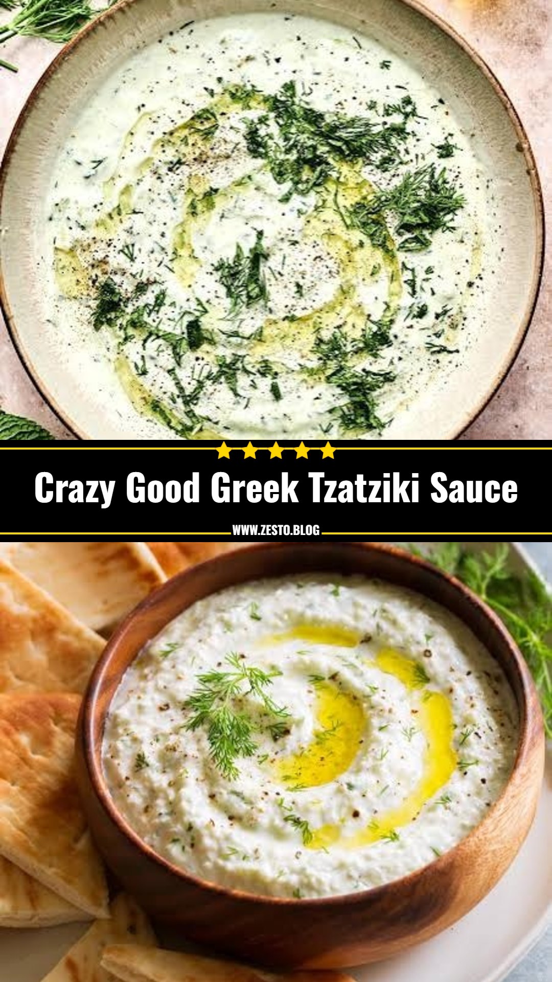 The Only Tzatziki Sauce Recipe You Need