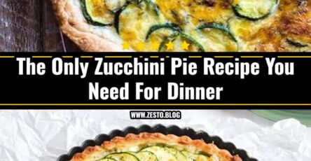 The Ultimate Zucchini Pie Dinner Everyone Loves
