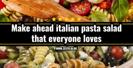 This easy italian pasta salad is the best summer side