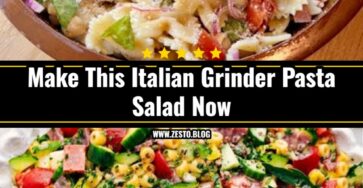 Viral Italian Grinder Pasta Salad Recipe