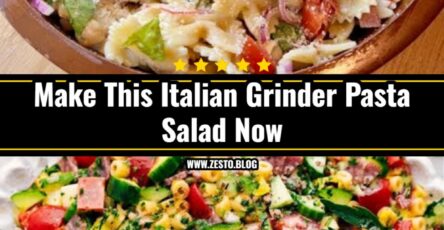 Viral Italian Grinder Pasta Salad Recipe