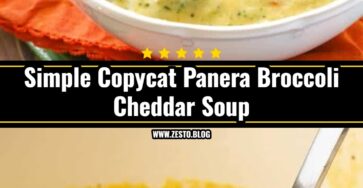 Best Ever Copycat Panera Broccoli Cheddar Soup