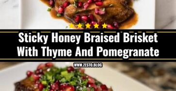 Best Honey Glazed Braised Brisket With Pomegranate