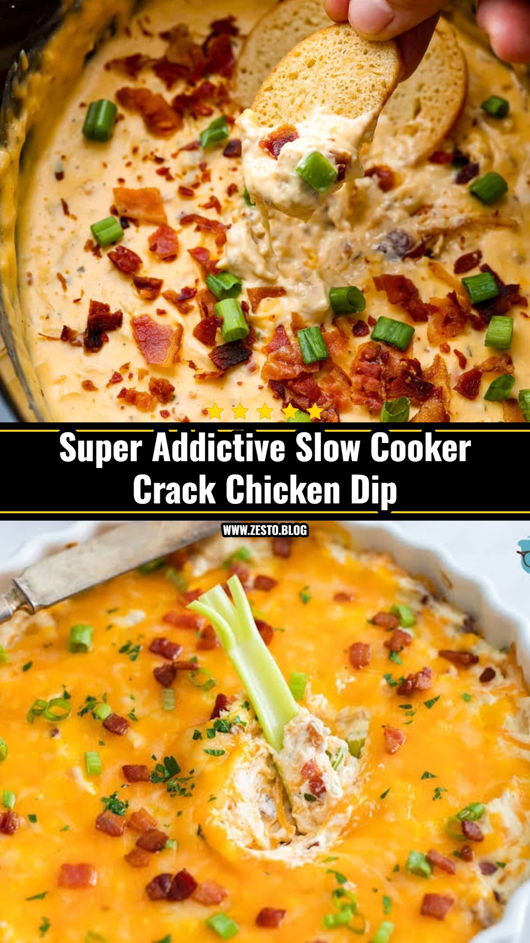 Best Slow Cooker Crack Chicken Dip For Game Day