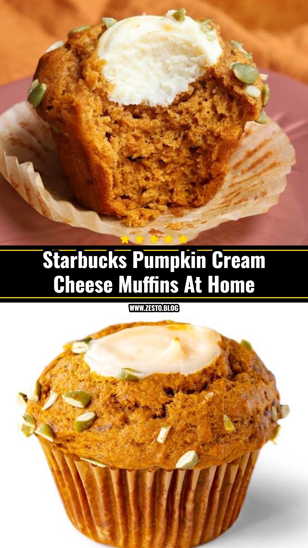 Best Starbucks Pumpkin Cream Cheese Muffins Recipe