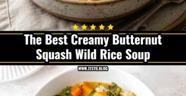 Cozy One Pot Butternut Squash and Wild Rice Soup