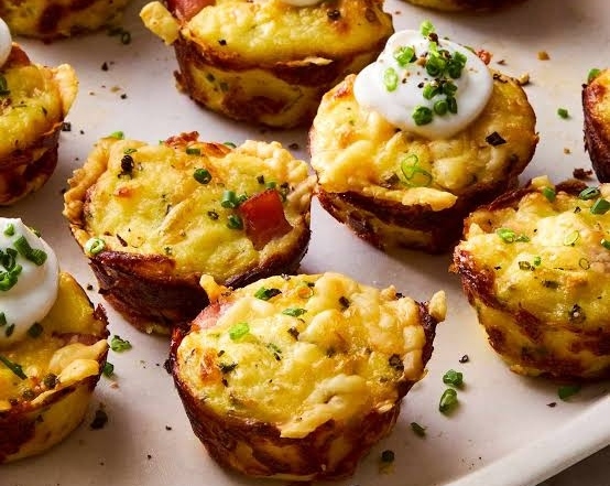 Easy Mashed Potato Cheese Puffs Everyone Will Love top view