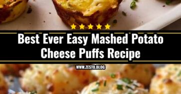 Easy Mashed Potato Cheese Puffs Everyone Will Love