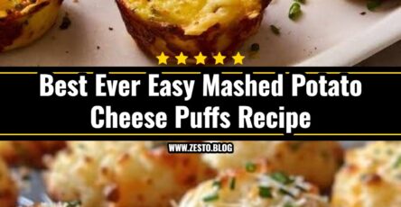 Easy Mashed Potato Cheese Puffs Everyone Will Love