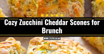 Easy Zucchini Cheddar Scones You Will Love