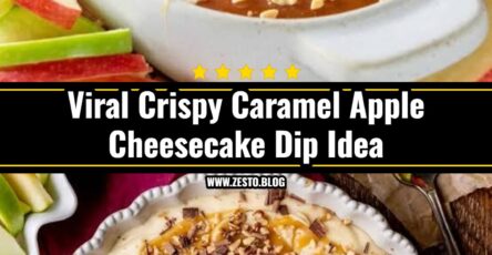 The Best Caramel Apple Cheesecake Dip Recipe Ever