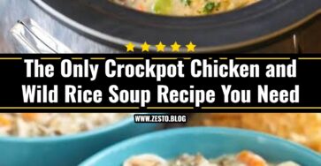 The Best Crockpot Chicken and Wild Rice Soup Recipe Ever