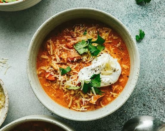 The Best Crockpot Pumpkin Chili Recipe Ever top view