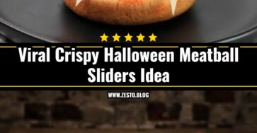 The Best Halloween Meatball Sliders Recipe Ever