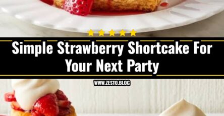 This Easy Strawberry Shortcake Is A Crowd Pleaser