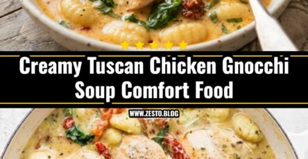 Viral One Pot Creamy Tuscan Chicken Gnocchi Soup