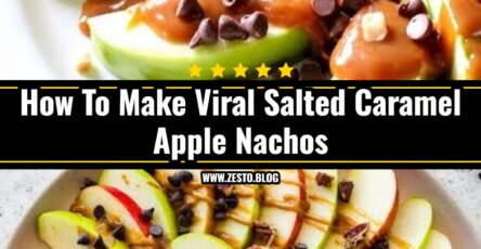 Viral Salted Caramel Apple Nachos With Pecans